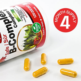 Nutridom Vitamin B-Complex SAFE (120 Capsules)