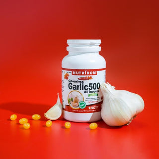 Nutridom Odourless Garlic 5mg (500mg QCE) (120 Softgels)