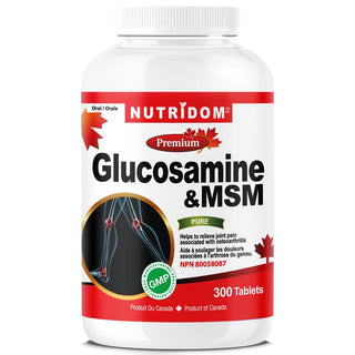 Nutridom Glucosamine & MSM (300 Tablets)