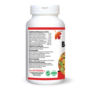 Nutridom Vitamin B-Complex MAX (120 Capsules)