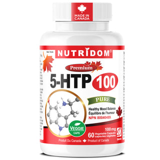 Nutridom 5-HTP 100mg (60 Veggie Capsules)