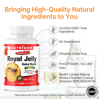 Nutridom Royal Jelly 1,000mg (300 Softgels)