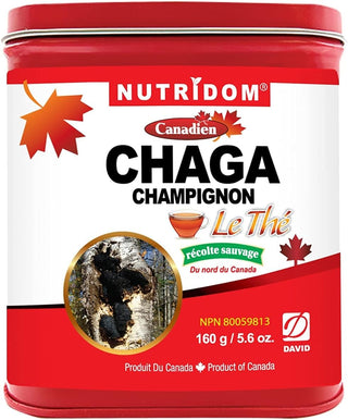 Nutridom Canadian Chaga Mushroom Nuggets (160 grams)