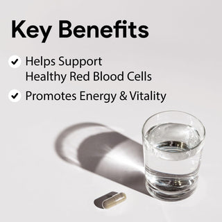 Iron Bisglycinate 27mg | Chelated Iron | Red Blood Cell Formation