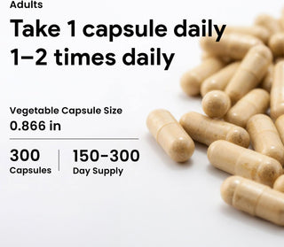 Nutridom Milk Thistle 250mg | High Potency | 80% Silymarin | 300 Vcaps