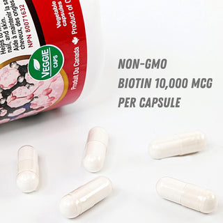 Nutridom Biotin 10,000mcg (60 Capsules)