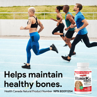 Vitamin K2 120mcg MK-7 | Natto Derived | Bone and Heart Support | 120 Vcaps