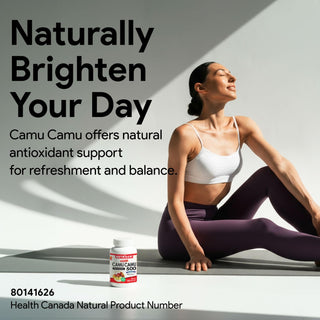 Nutridom Camu Camu 500 mg | Vitamin C | Antioxidant Support | 120 Vcaps