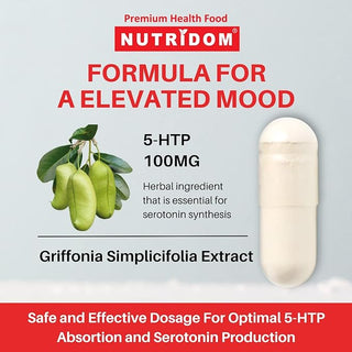 Nutridom 5-HTP 100毫克（60粒胶囊）