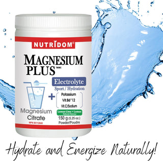 Nutridom Magnesium Plus ELECTROLYTE, Powder (150 grams)