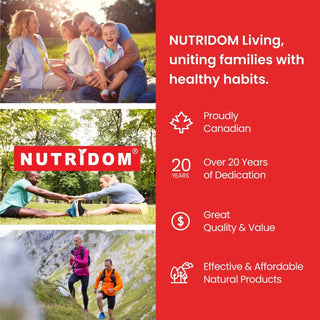 Nutridom Cal-Mag with Vitamin D3 (120 Softgels)