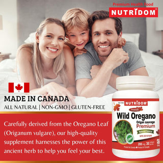 Nutridom Oregano Leaf Extract 200mg (30 Softgels)