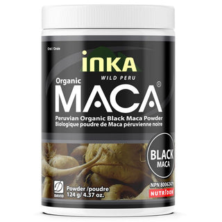 InkaMaca Organic Black Maca Powder (124g)