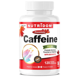 Nutridom Caffeine 200mg (120 Tablets)