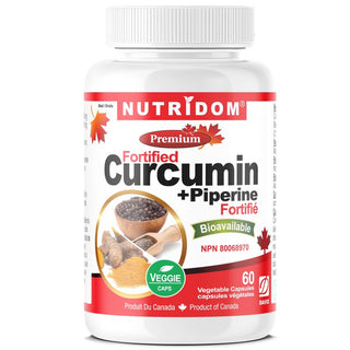 Nutridom Turmeric Curcumin with Piperine (60 Capsules)