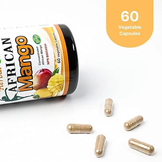 African mango seed extract supplement 10 percent flavones capsules
