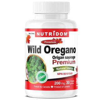 Nutridom Oregano Leaf Extract 200mg (30 Softgels)