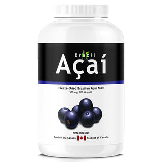 Acai7® Acai Berry Max, Freeze-Dried (200 Capsules)