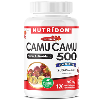 Nutridom Camu Camu 500 mg | Vitamin C | Antioxidant Support | 120 Vcaps