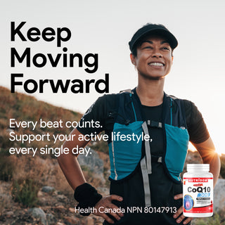 CoQ10 300 mg Softgels for Cardiovascular and Migraine Support