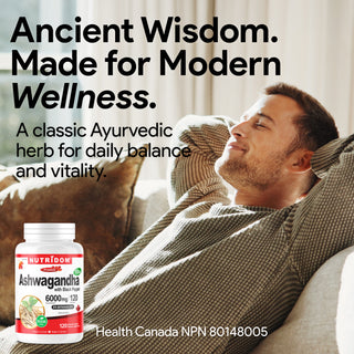 Concentrated Ashwagandha Extract with Black Pepper for Energy and Adaptogen Support