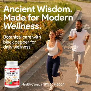 Concentrated Turmeric Curcumin with Black Pepper for Joint Wellness