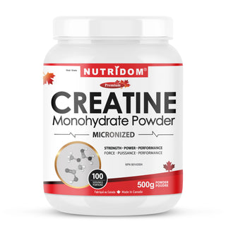 Creatine Monohydrate Powder Micronized 500g Pure Unflavored Muscle Performance