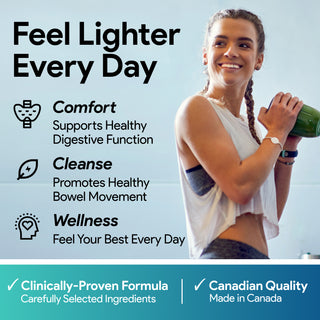 Digestive Cleanse | Herbal Laxative | 6 Medicinal Ingredients | 60 Vcaps