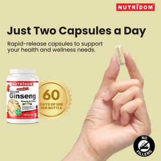 Eleutherococcus senticosus supplement bottle 500 mg capsules