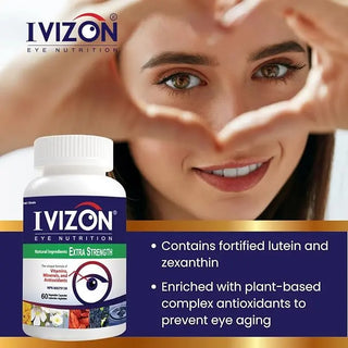 Eye health supplement with lutein 20 mg and zeaxanthin