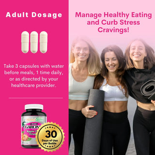 Garcinia cambogia with apple cider vinegar daily supplement