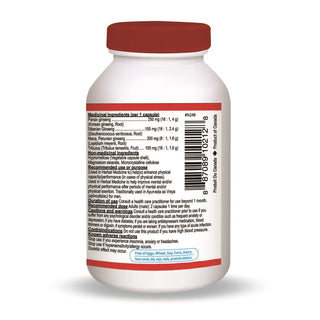 Ginseng plus max drive supplement facts herbal blend capsules