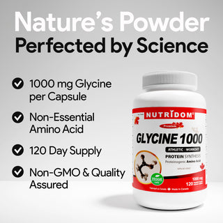 Glycine 1000 mg sleep and recovery support capsules