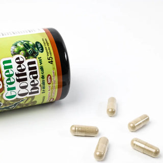 Green coffee bean daily wellness supplement 45 capsules