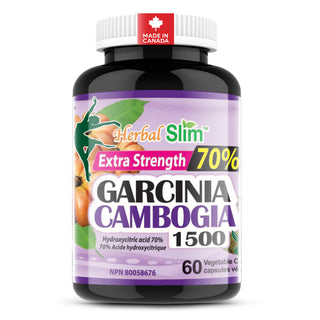 HerbalSlim® Garcinia Cambogia 70% HCA (60 Capsules)
