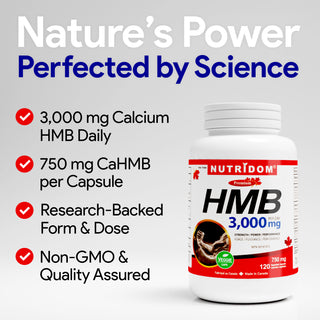 HMB 750mg | Muscle Strength Support