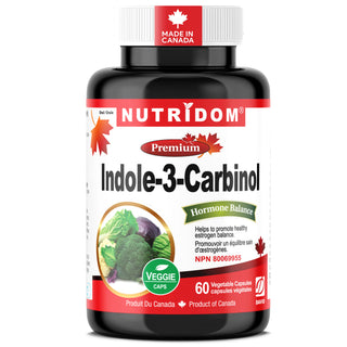 Indole 3 carbinol 400 mg supplement 60 vegan capsules