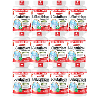 L-Glutathione 250mg 12-Pack Bulk - Maximum Savings 