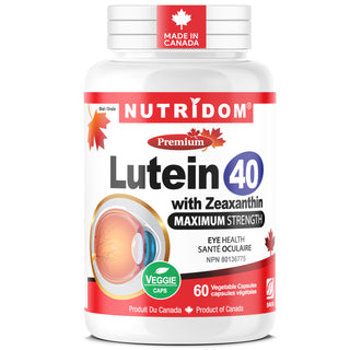 Lutein 40 mg with Zeaxanthin 5 mg | Marigold Extract | Eye Health