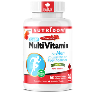 Nutridom Multivitamin for Men | Essential Nutrients | 60 Vcaps