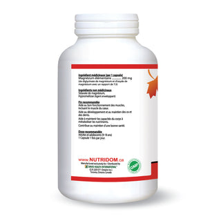 뉴트리돔 마그네슘비스글리시네이트 200mg (300캡슐)