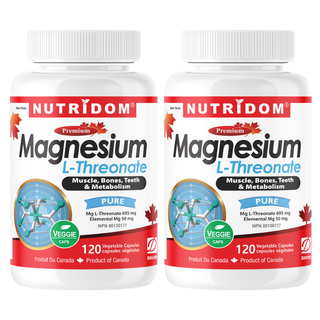 Magnesium L-Threonate 2-Pack - Extended Cognitive Support Bundle