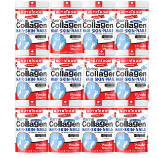 Marine Collagen Peptides 12-Pack Bulk - Maximum Savings
