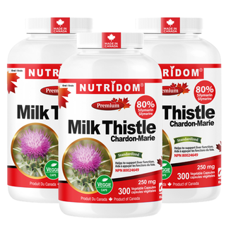 Milk Thistle 250mg 80% Silymarin 3-Pack