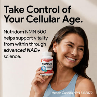 Nicotinamide Mononucleotide 500 mg for NAD+ and Healthy Aging Support