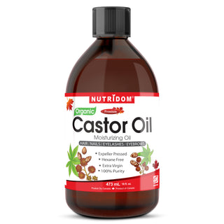 Nutridom Organic Castor Oil 473 ml