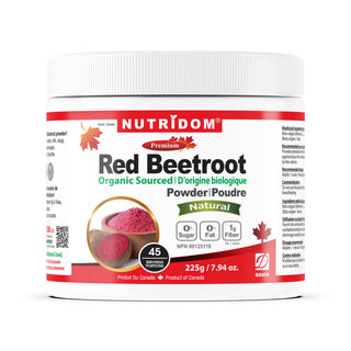 Nutridom 유기농 붉은 비트 뿌리 분말, 225g(7.94oz)