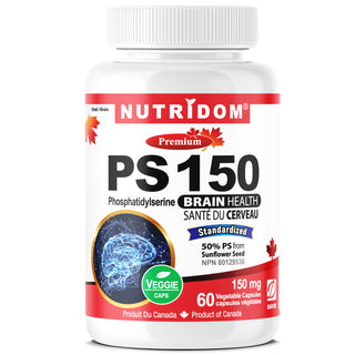 Nutridom PS-150, Phosphatidylserine 150mg (60 Veggie Capsules)