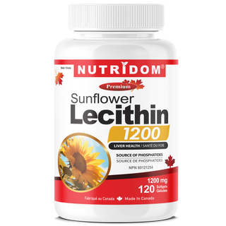 Sunflower Lecithin 120 Softgels