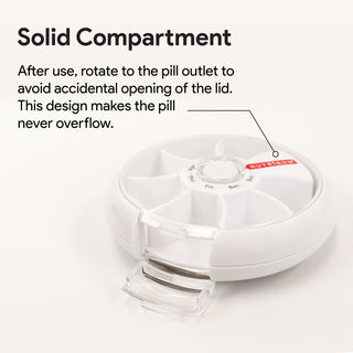 Nutridom Travel Weekly Pill Organizer